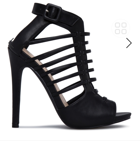 Cadance Caged Stiletto Heel - Picture 3 of 15